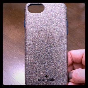 Kate Spade Multi-color glitter for iPhone 7 or 8